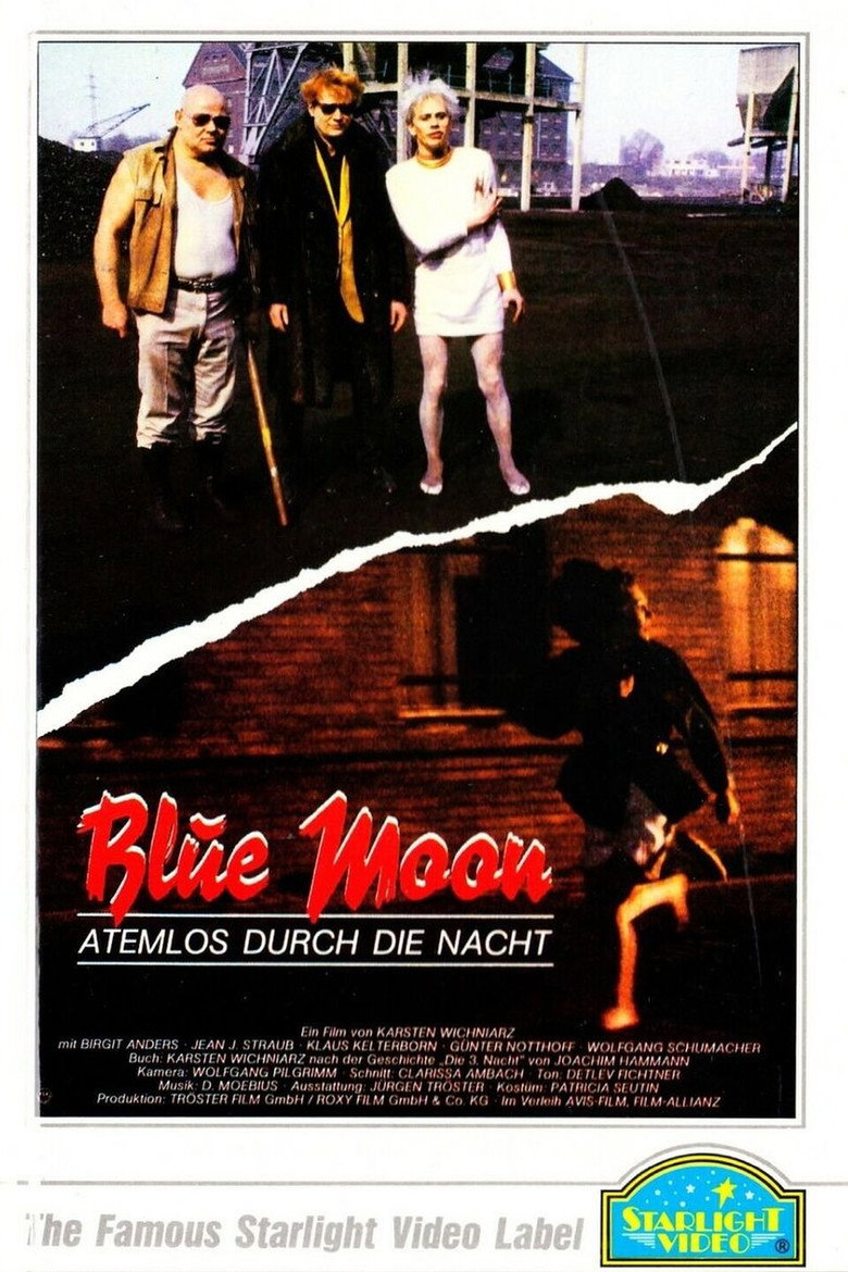 Blue Moon poster background