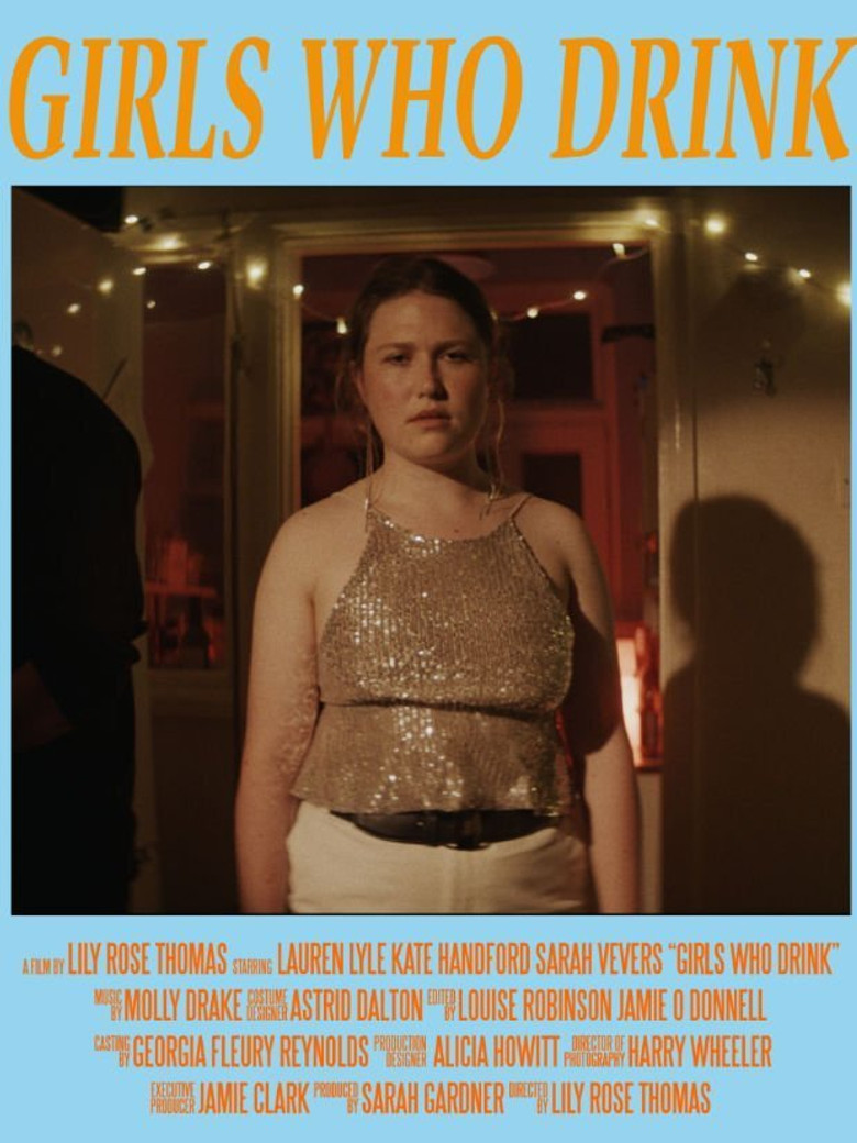 Girls Who Drink poster background