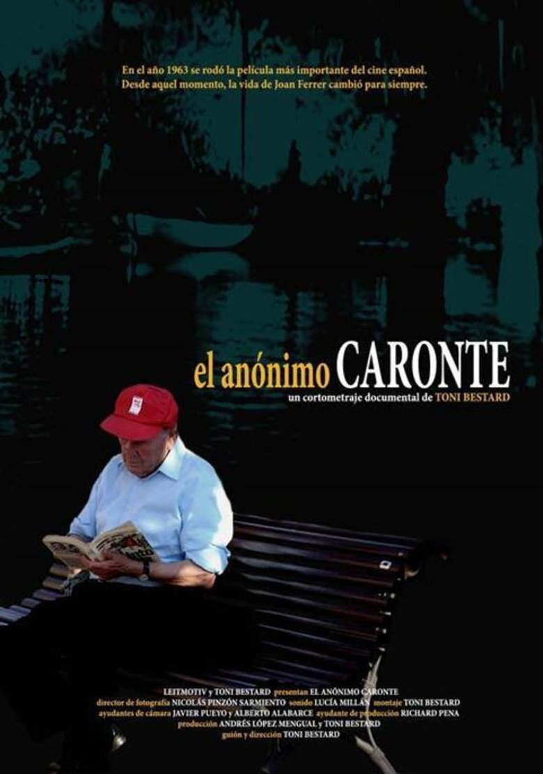 El anónimo Caronte poster background