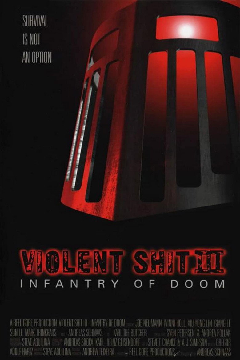 Violent Shit III: Infantry of Doom poster background