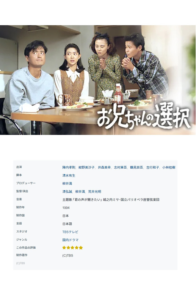 お兄ちゃんの選択 poster background