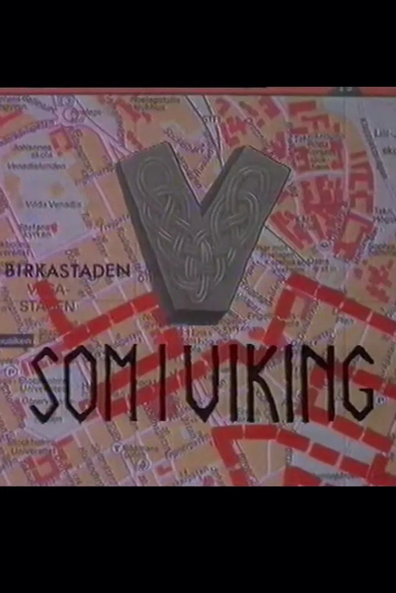 V: Som i viking poster background