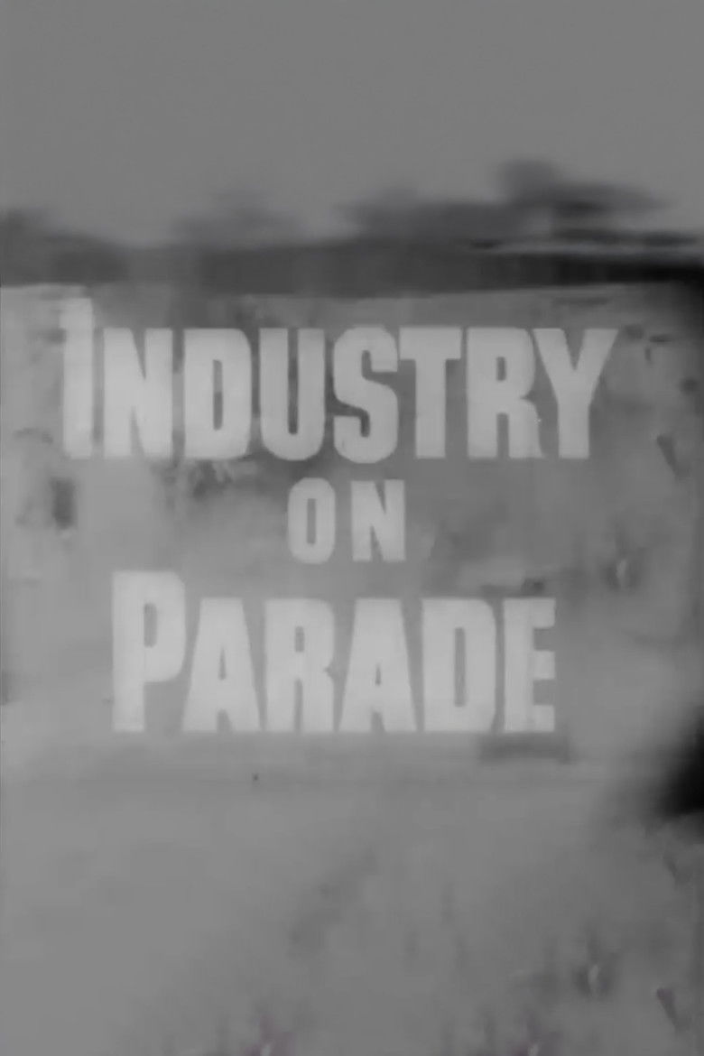 Industry on Parade poster background