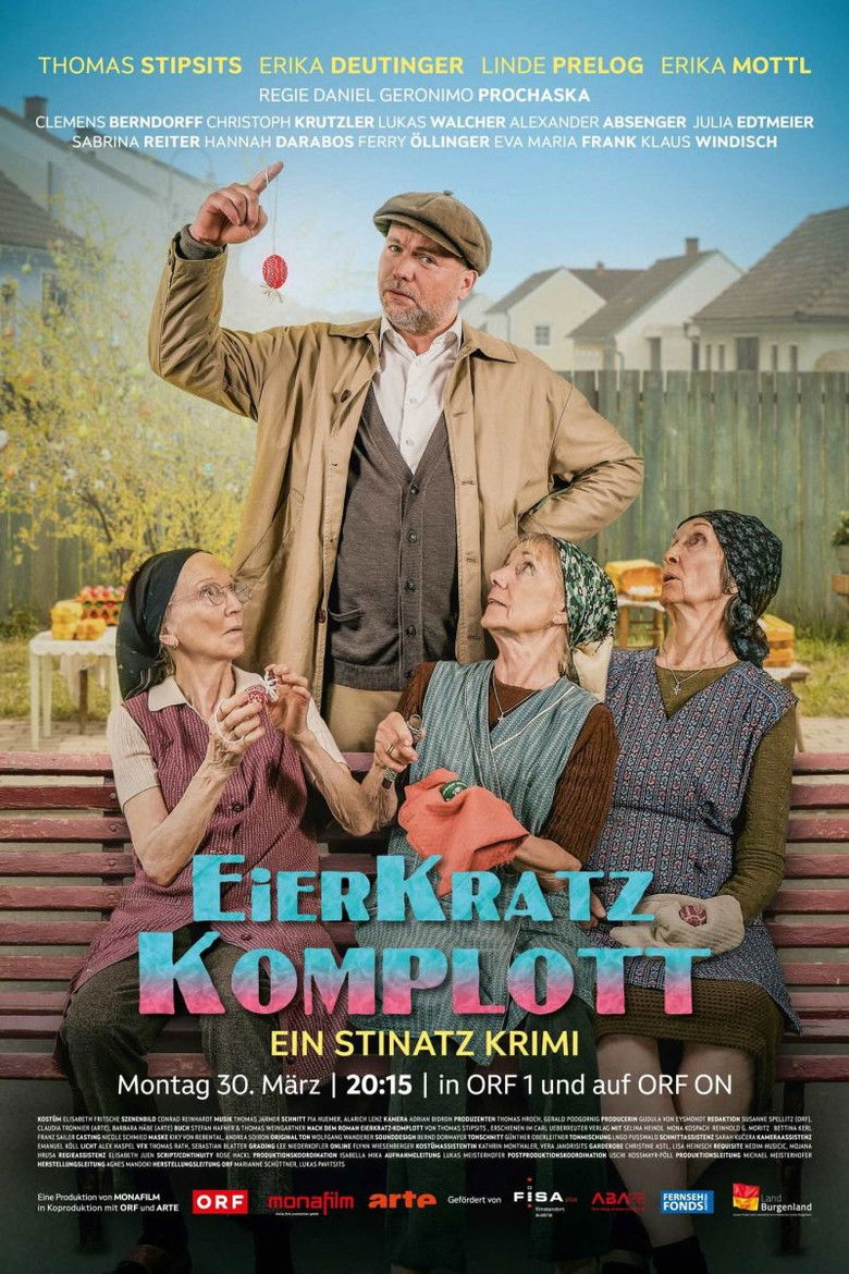 Eierkratz-Komplott - Ein Stinatz-Krimi poster background