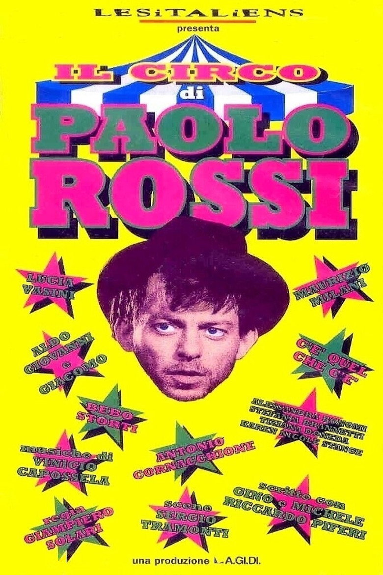 Il circo di Paolo Rossi poster background