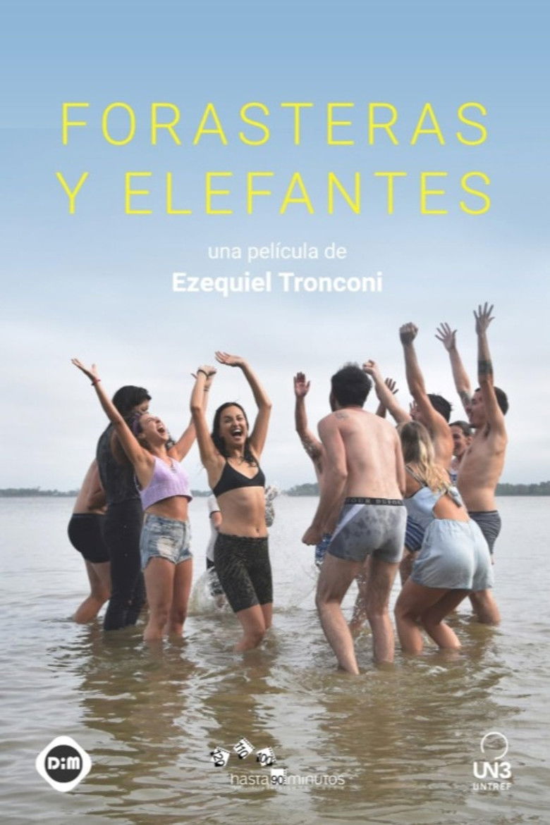 Forasteras Y Elefantes poster background