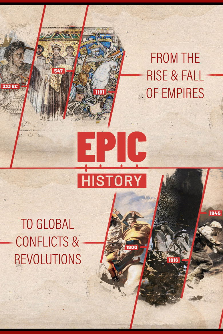 Epic History TV poster background
