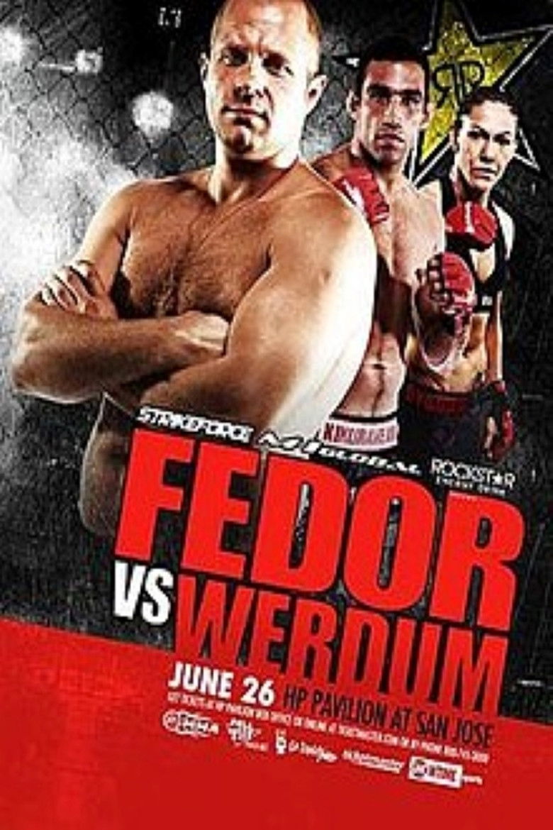 Strikeforce: Fedor vs. Werdum poster background