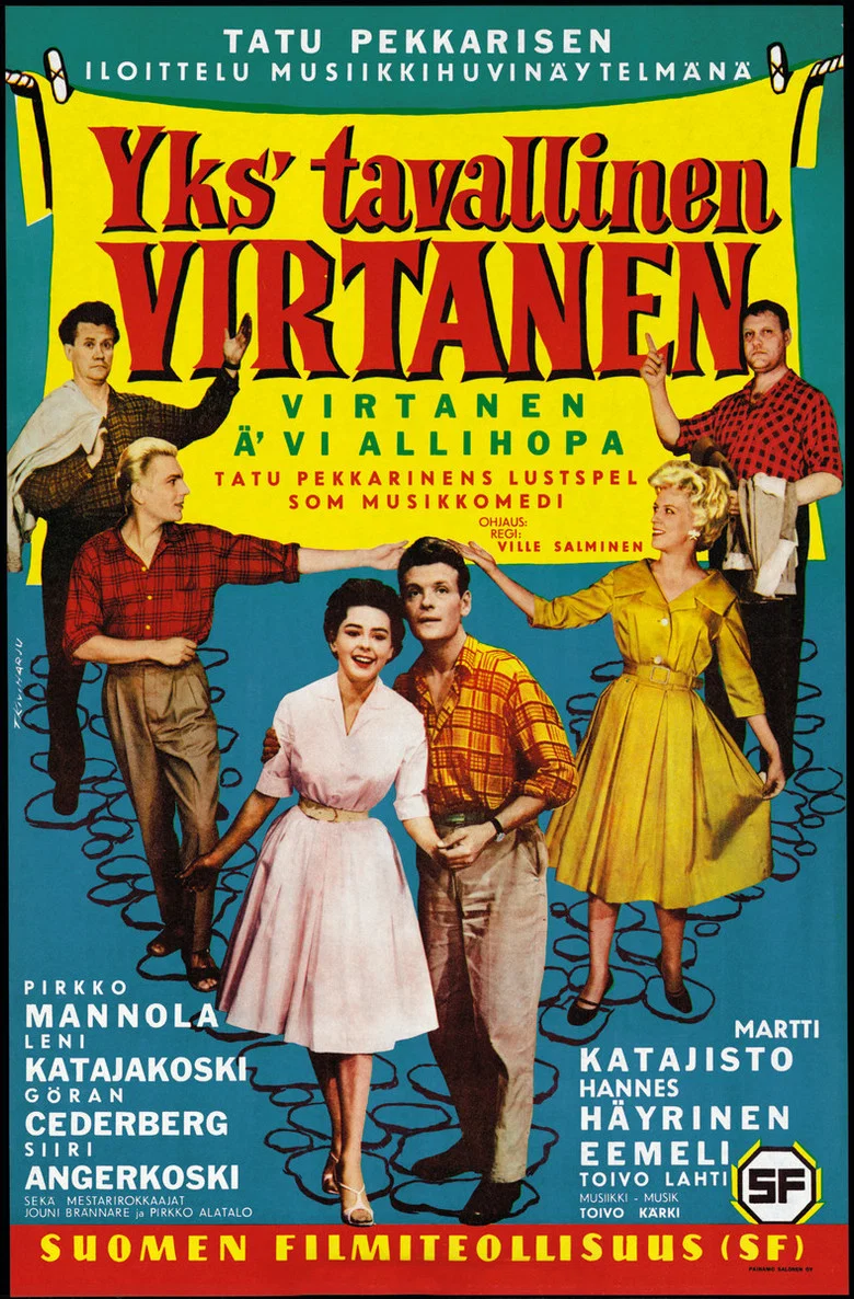 Yks' tavallinen Virtanen poster background