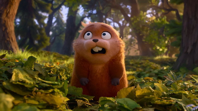 King George the beaver addressing his aquatic subjects