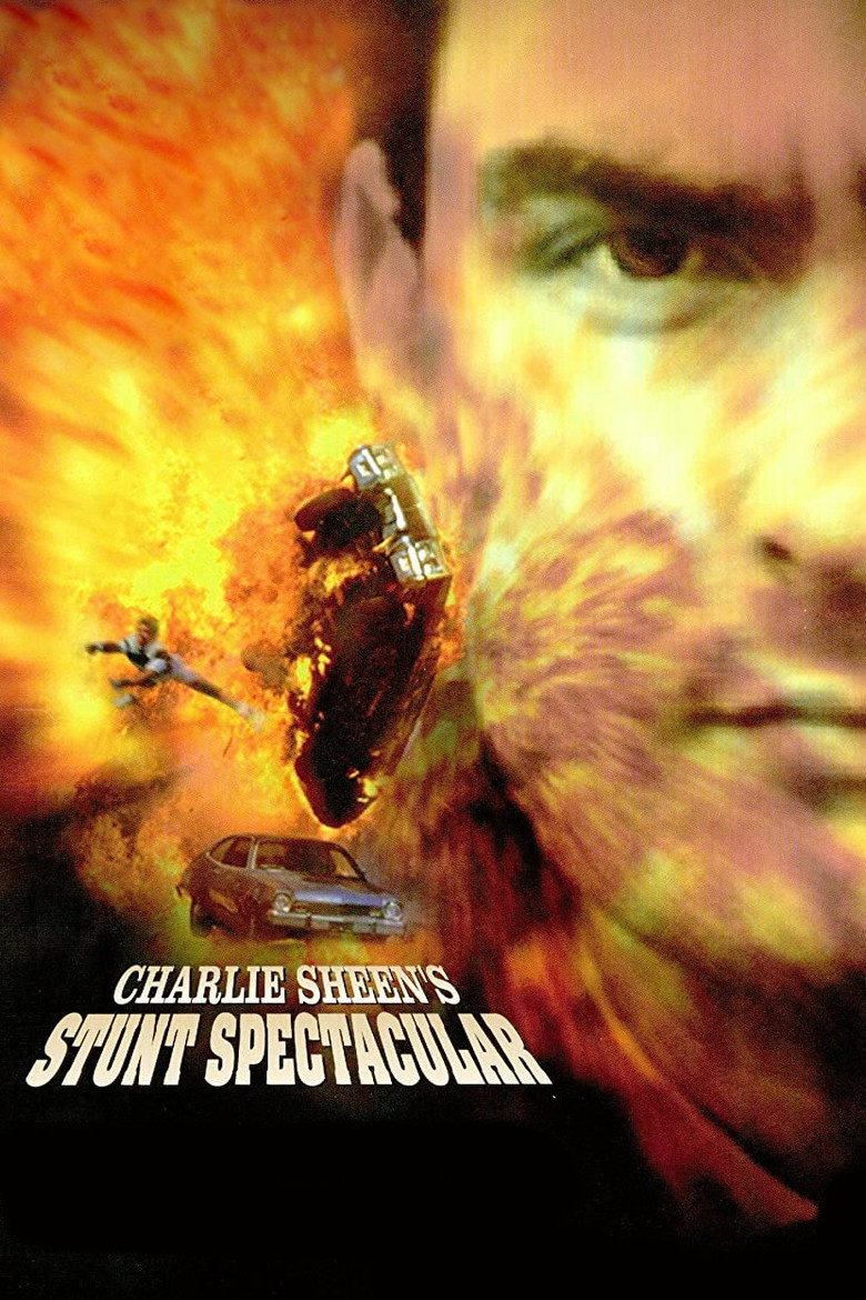 Charlie Sheen's Stunts Spectacular poster background