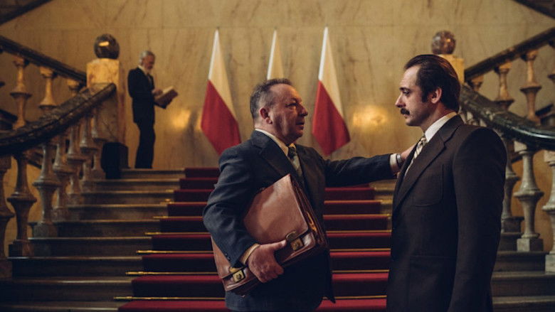 Jolanta looking over medical files in her office
