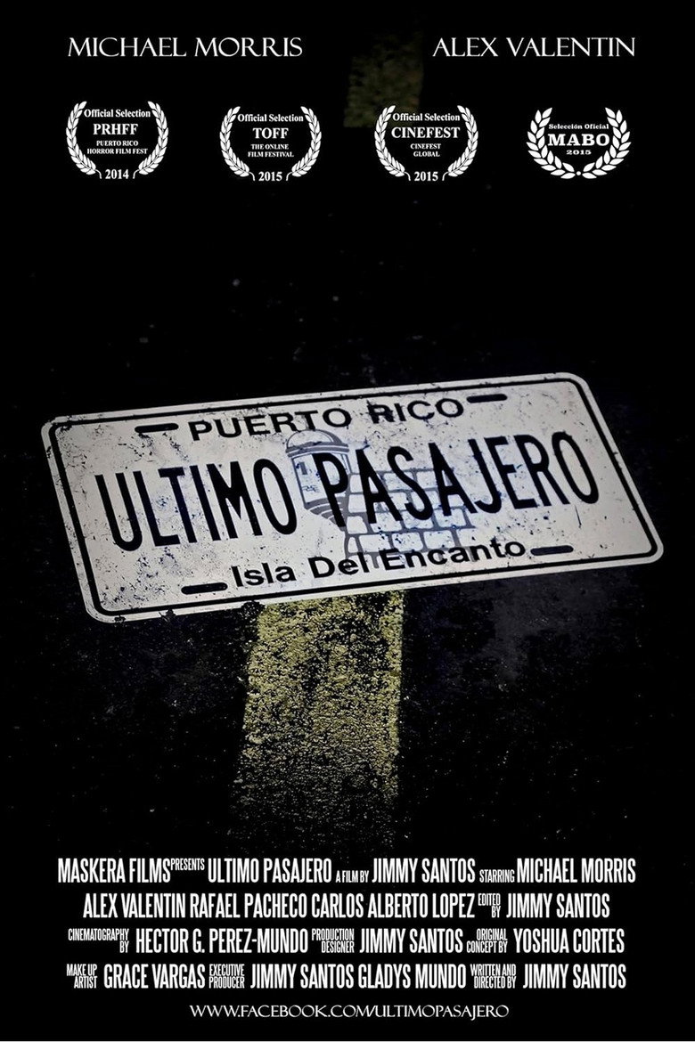 Último pasajero poster background