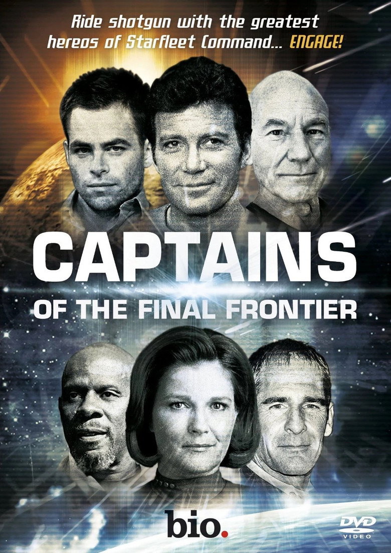 The Captains of The Final Frontier poster background