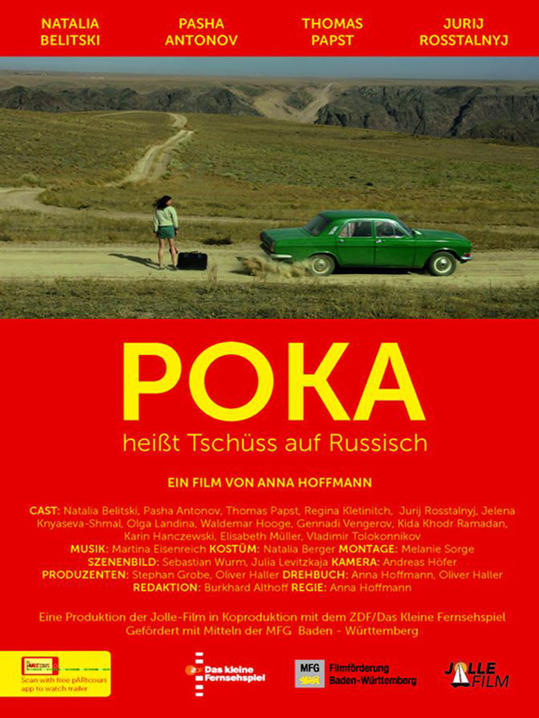 Poka - Heisst Tschüss auf Russisch poster background