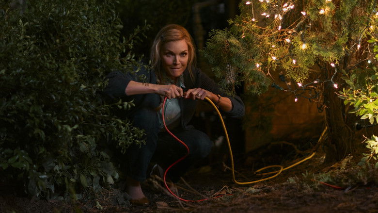 The Clauster family home during the holidays