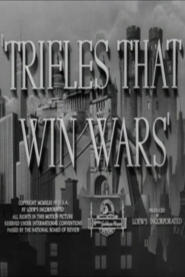 Trifles That Win Wars poster background