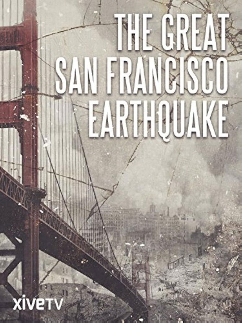 The Great San Francisco Earthquake poster background