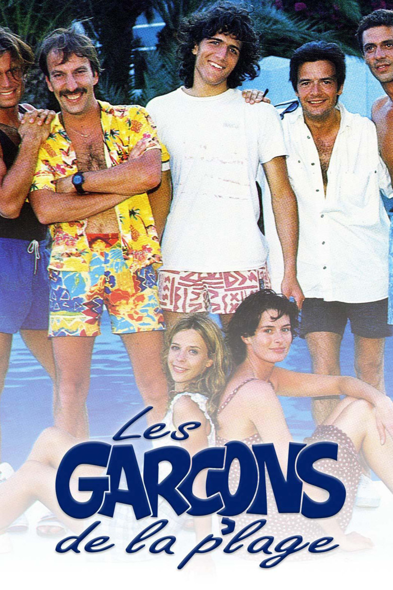 Les Garçons de la plage poster background