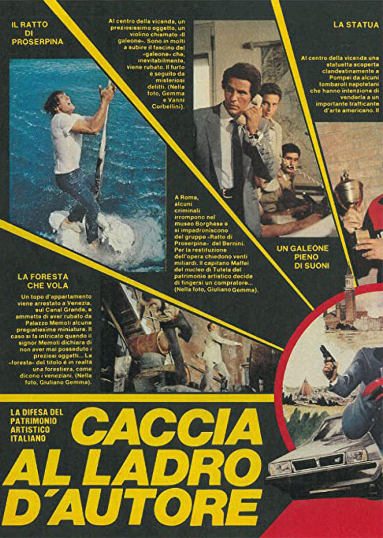 Caccia al ladro d'autore poster background