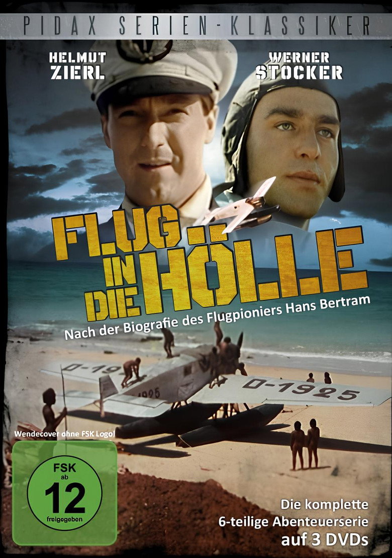 Flug in die Hölle poster background