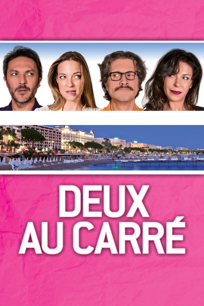 Deux au carré poster background