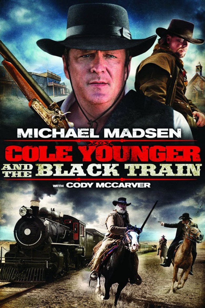 Cole Younger & The Black Train poster background