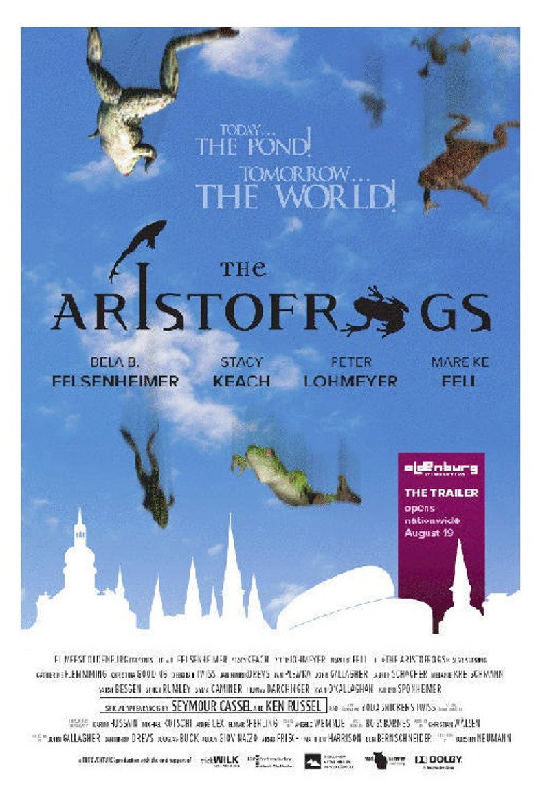 The Aristofrogs poster background