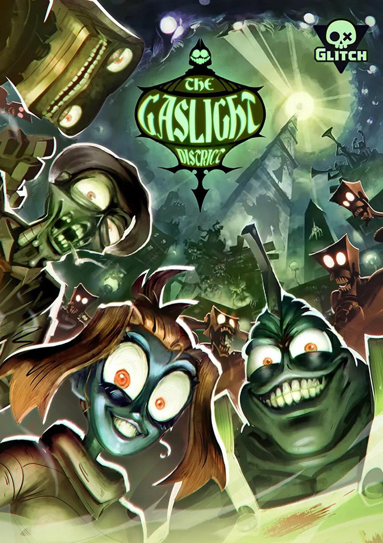 The Gaslight District poster background