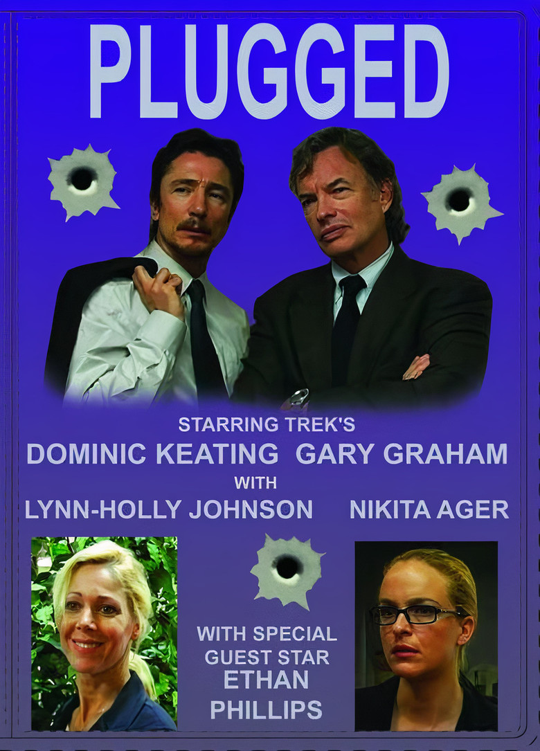 Plugged poster background