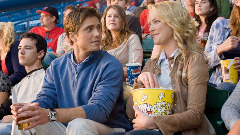 Abby and Mike caught in a moment of forced intimacy that blurs the lines between professional and personal.