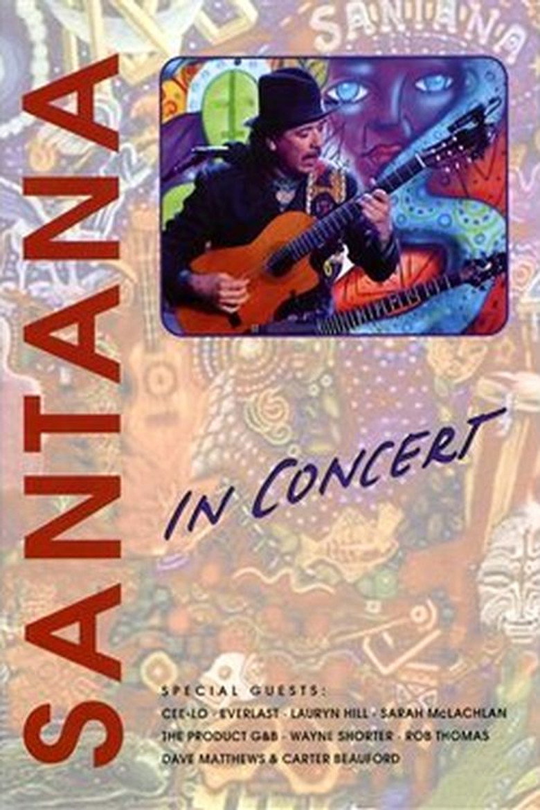 Santana: In Concert poster background
