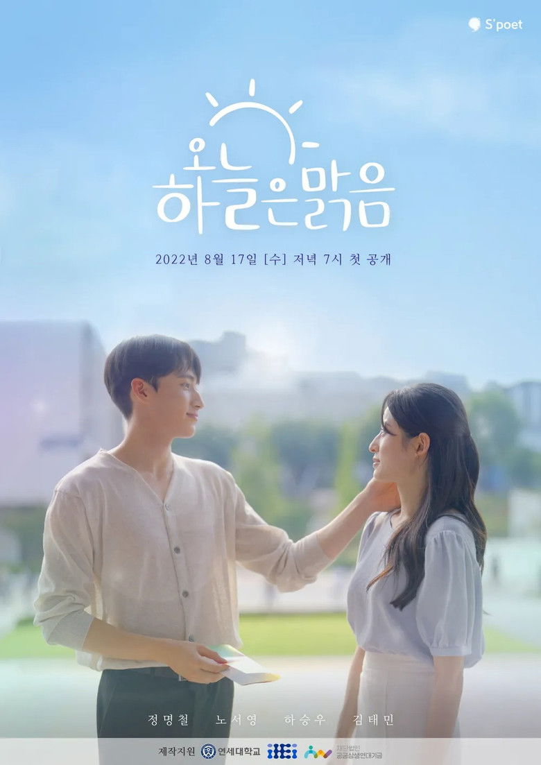 The Sky is Clear Today poster background