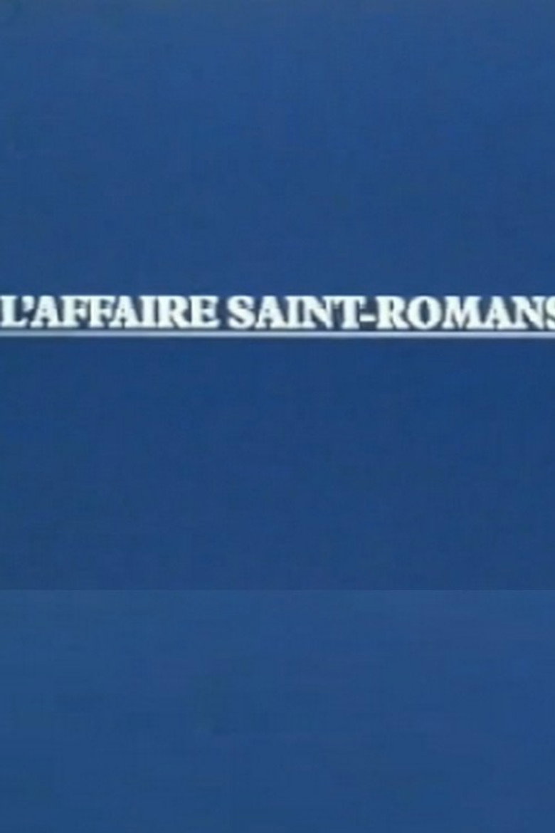 L'Affaire Saint-Romans poster background