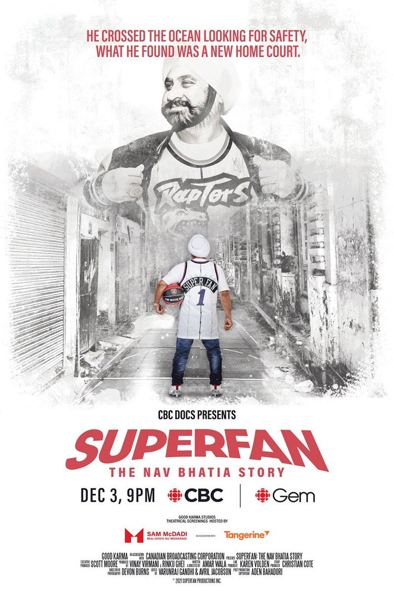 Superfan: The Nav Bhatia Story poster background