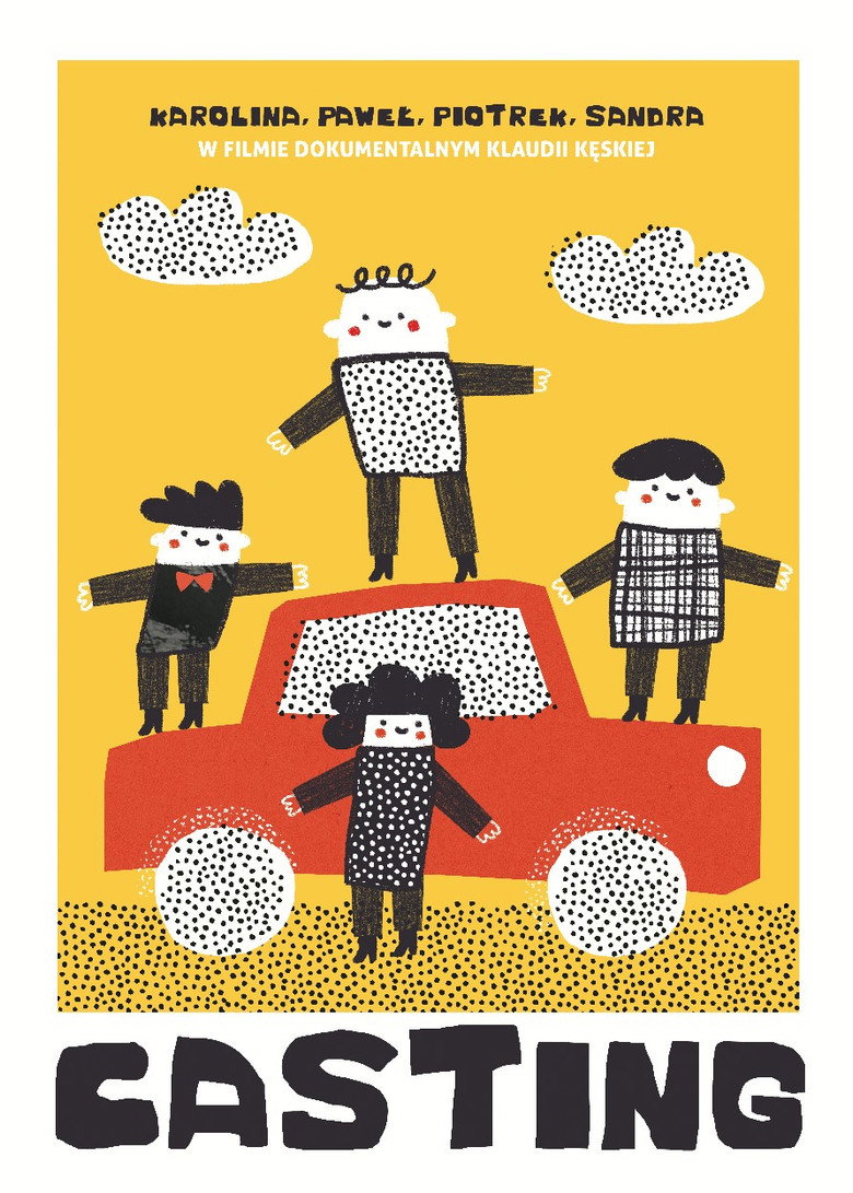 Casting poster background