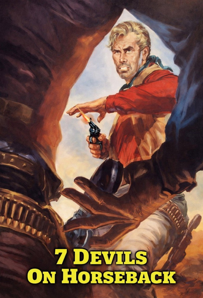 Seven Savage Men poster background