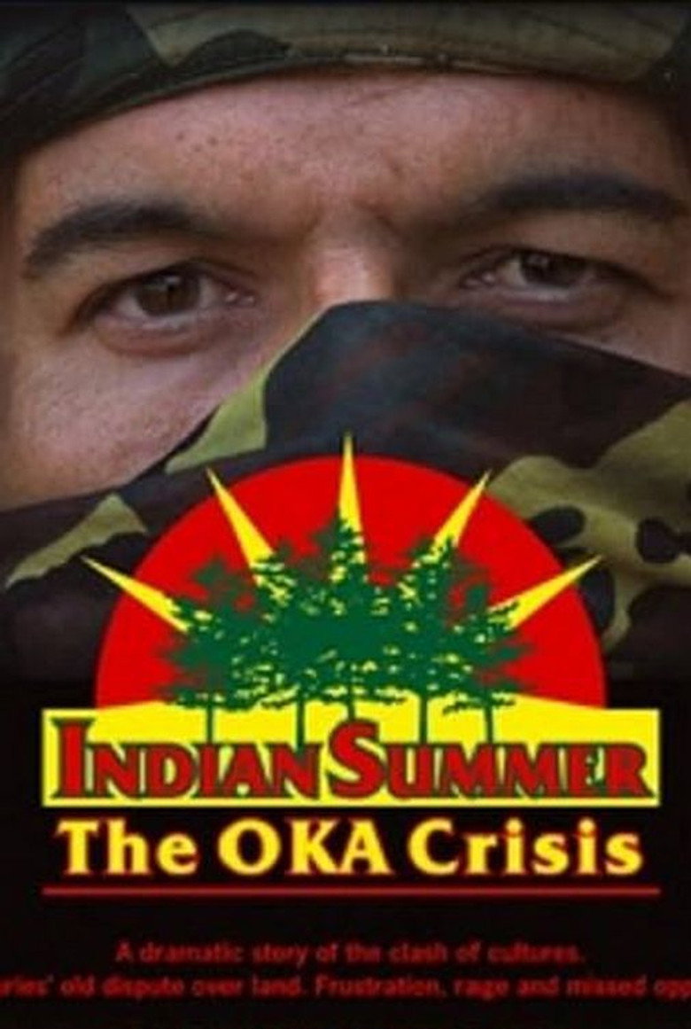 Indian Summer: The Oka Crisis poster background