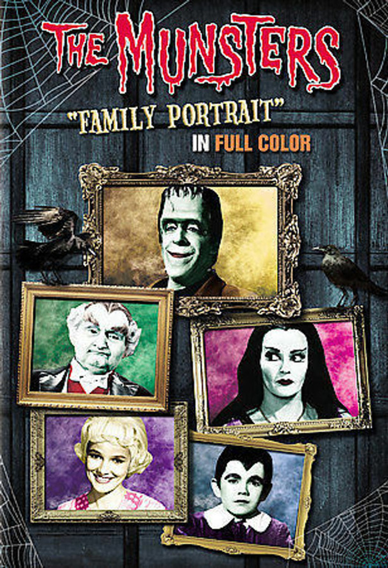 The Munsters: Family Portrait poster background