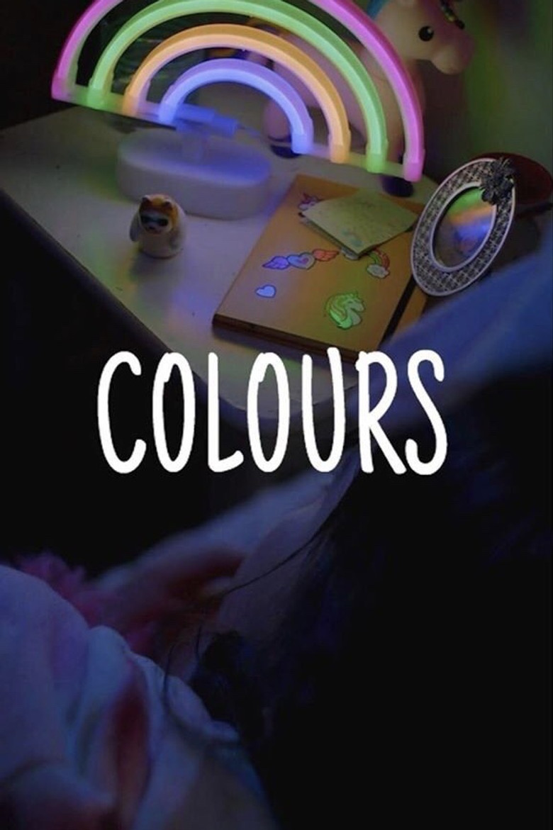 Colours poster background