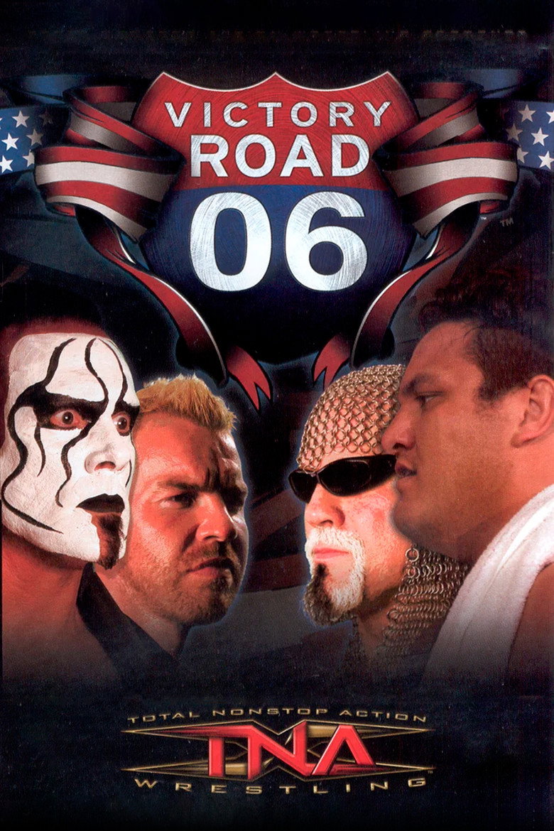 TNA Victory Road 2006 poster background