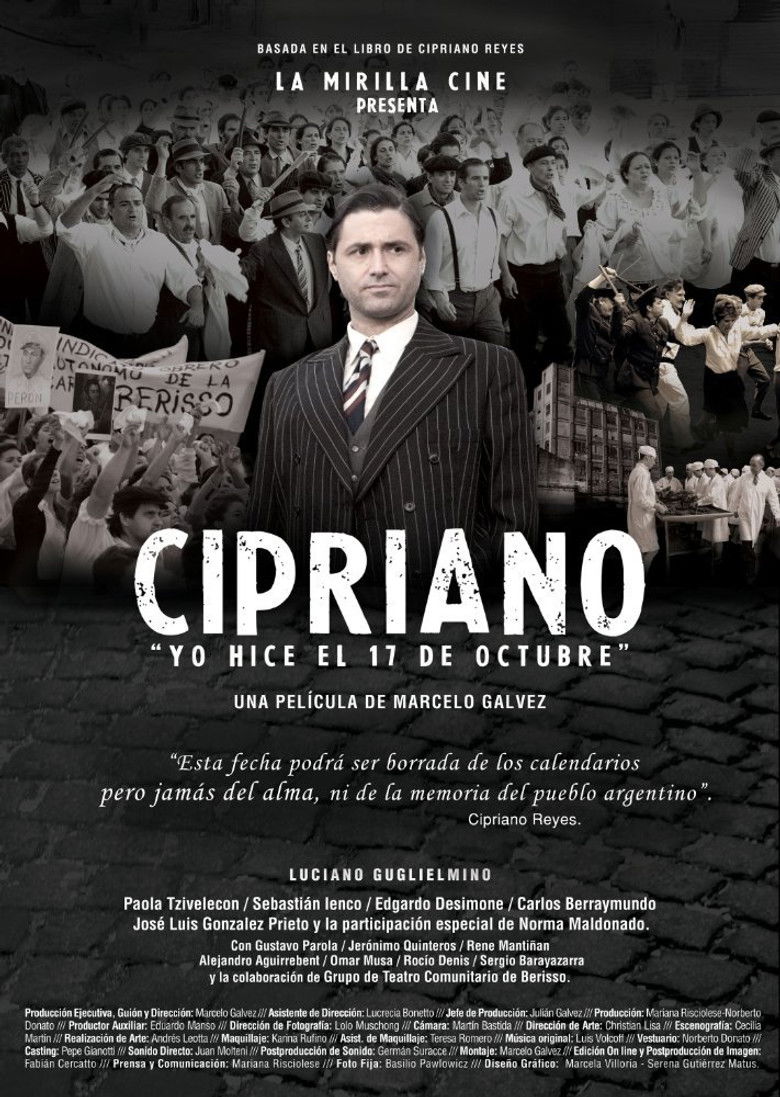 Cipriano, yo hice el 17 de octubre poster background