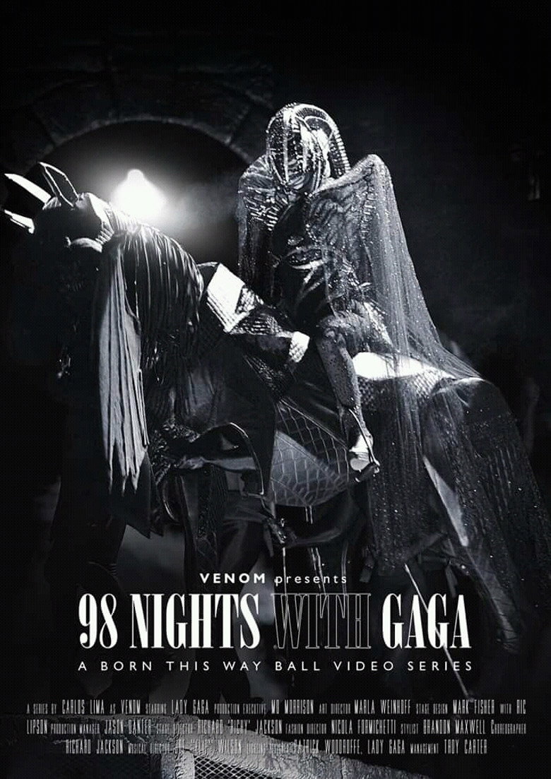 98 Nights With Gaga poster background