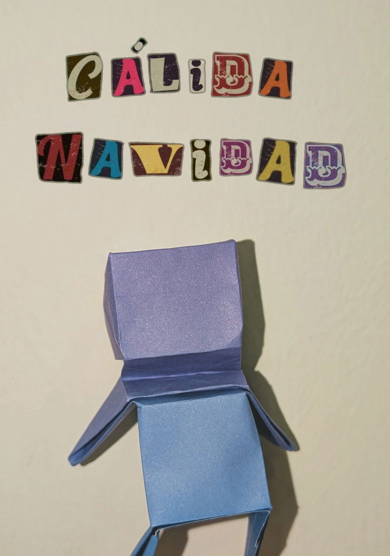 Cálida Navidad poster background