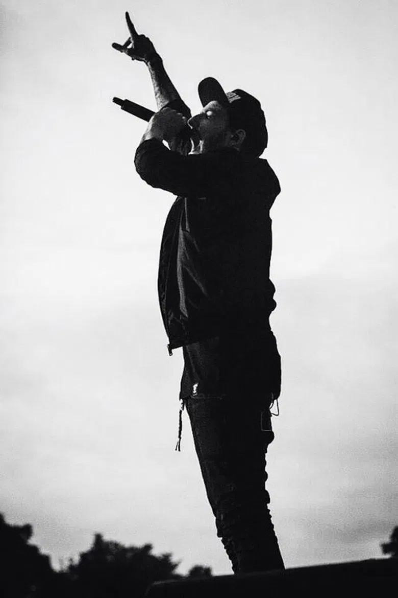 Living in a Materia World poster background