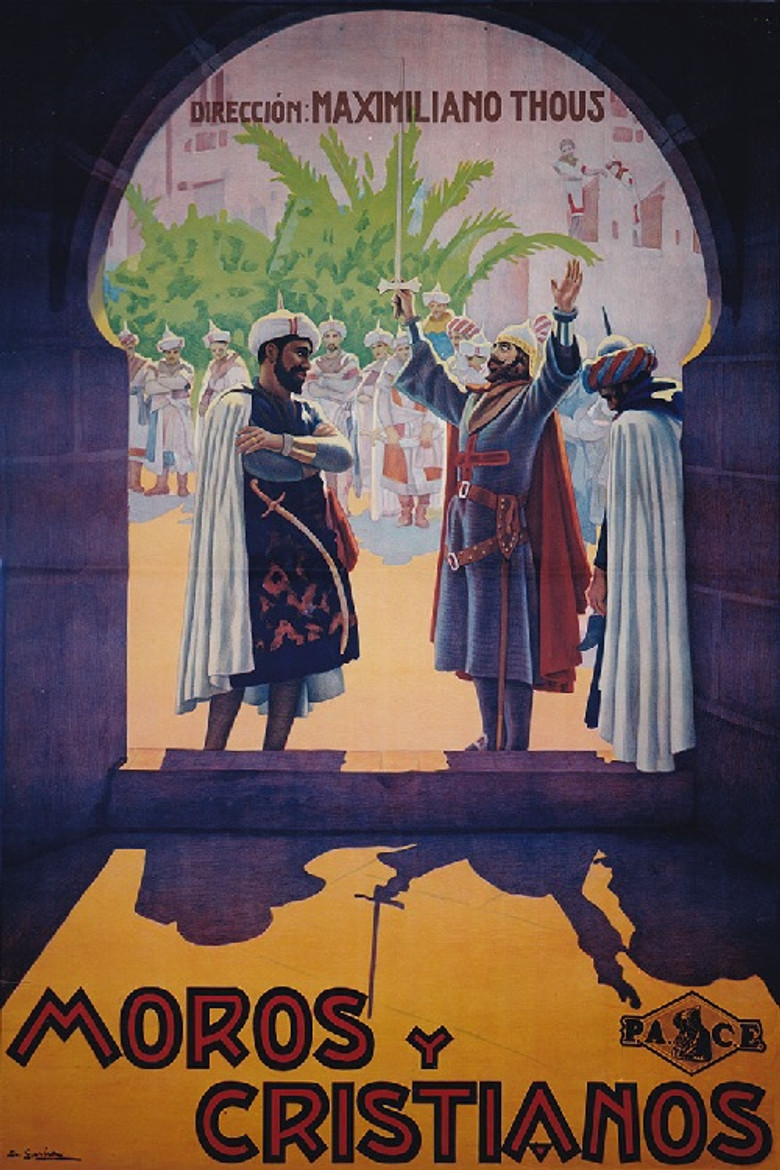 Moors and Christians poster background