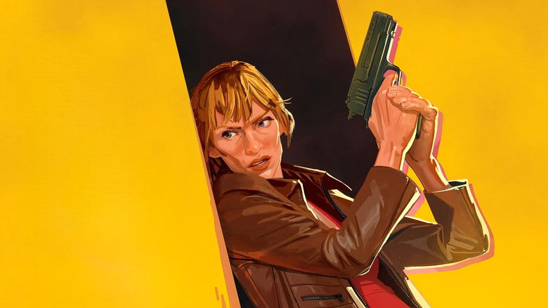 The final confrontation under the neon battlewood sign