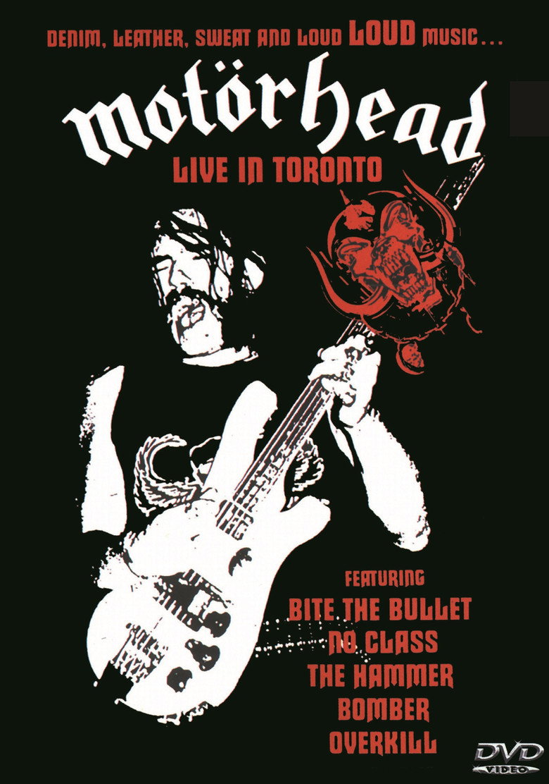 Motörhead Live in Toronto poster background