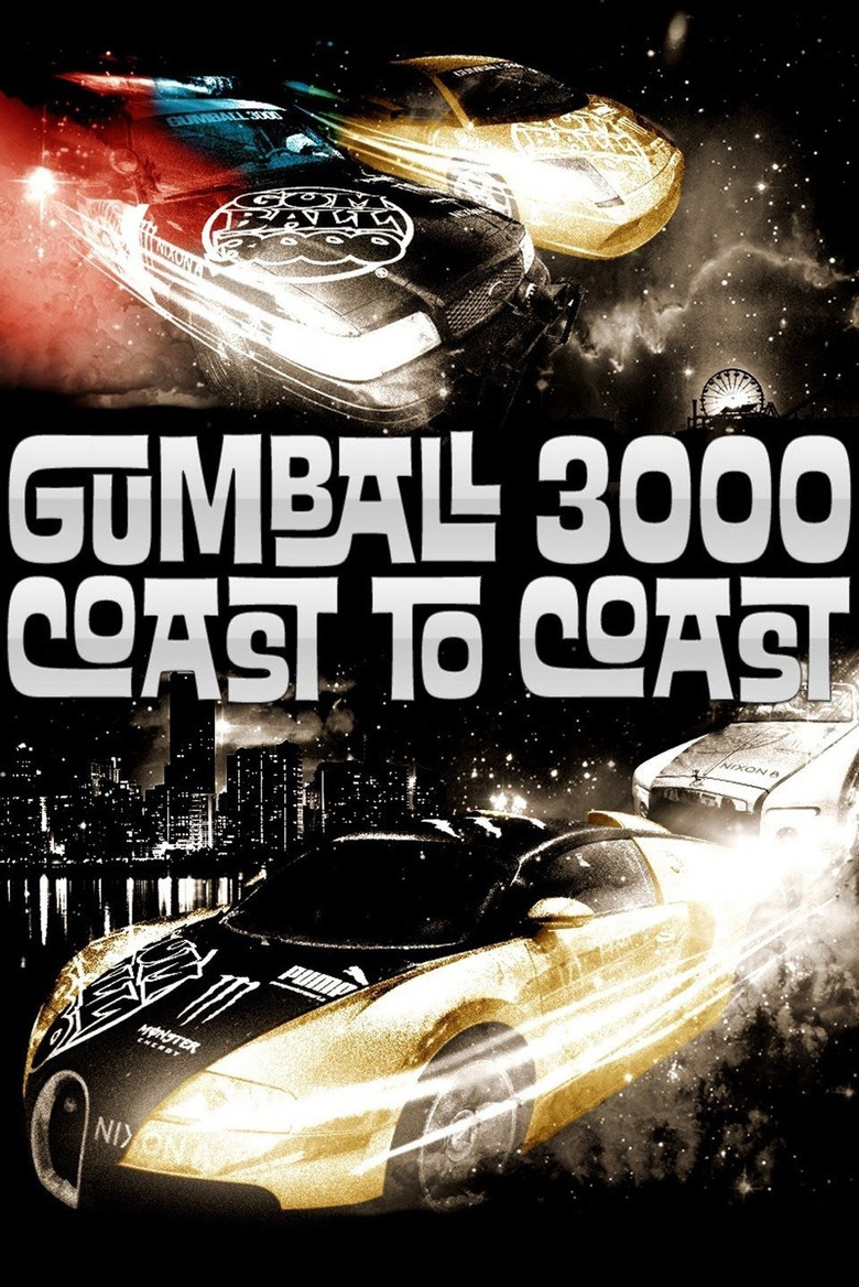 Gumball 3000: Coast to Coast poster background