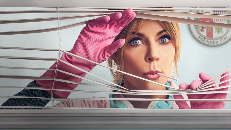 Morgan looking at a crime scene